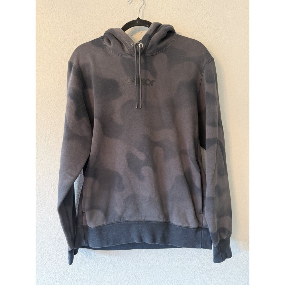 Jordan Nike Sportswear P51 Flight Pullover Hoodie Men's Size M‎ Black Gray